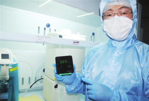“健康果”甲醛濃度檢測儀一秒就能測出甲醛濃度